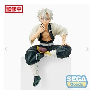 Sega Demon Slayer Perching Noodle Stopper Figure Toy Sanemi Shinazugawa